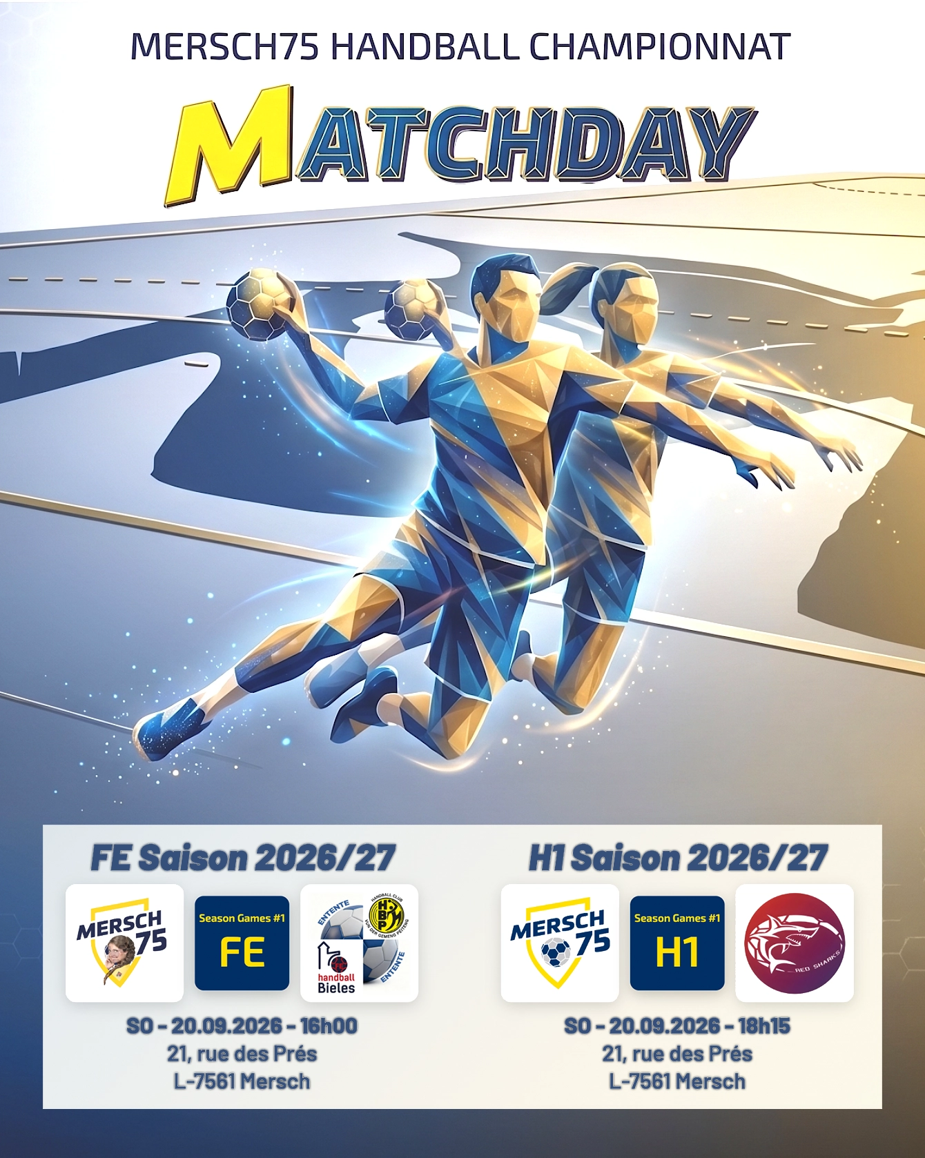 Mersch75 Matchposter
